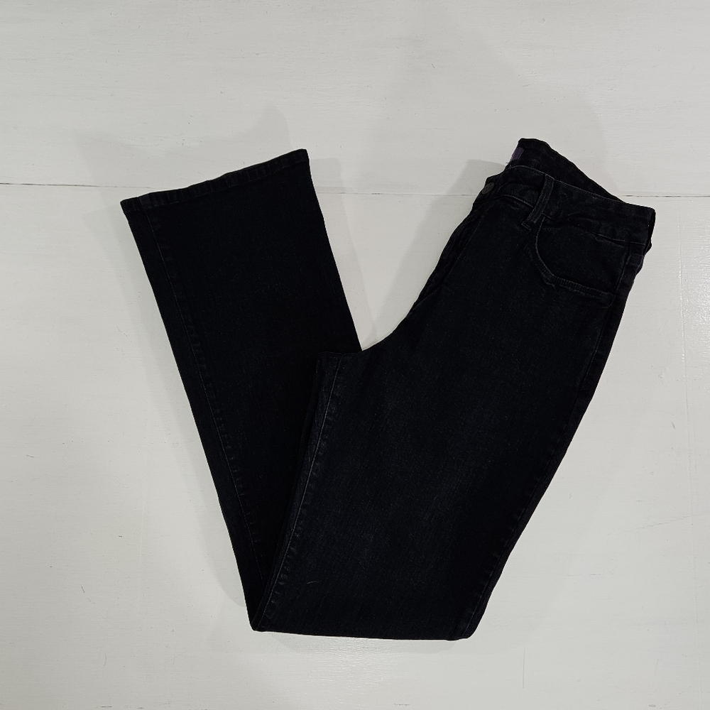 NYDJ Barbra Black Boot Cut Jeans Womens Size 14
